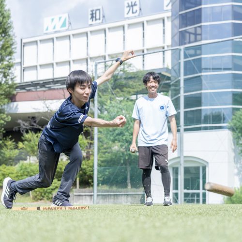 和光大学・千葉真光さんと田中祐樹さん