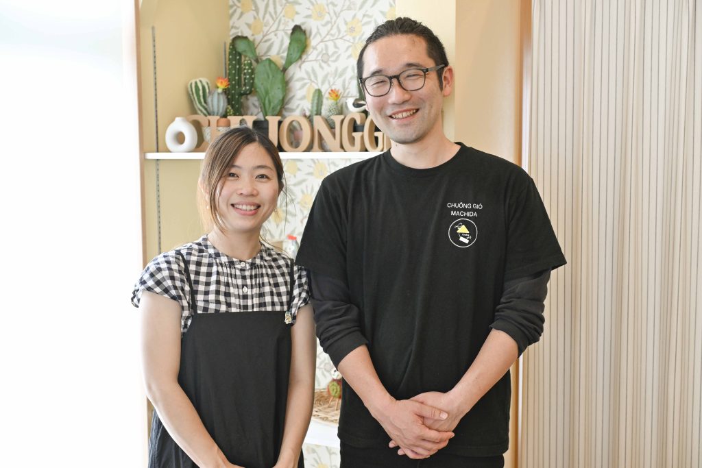 風鈴カフェの鈴木さんご夫妻の写真