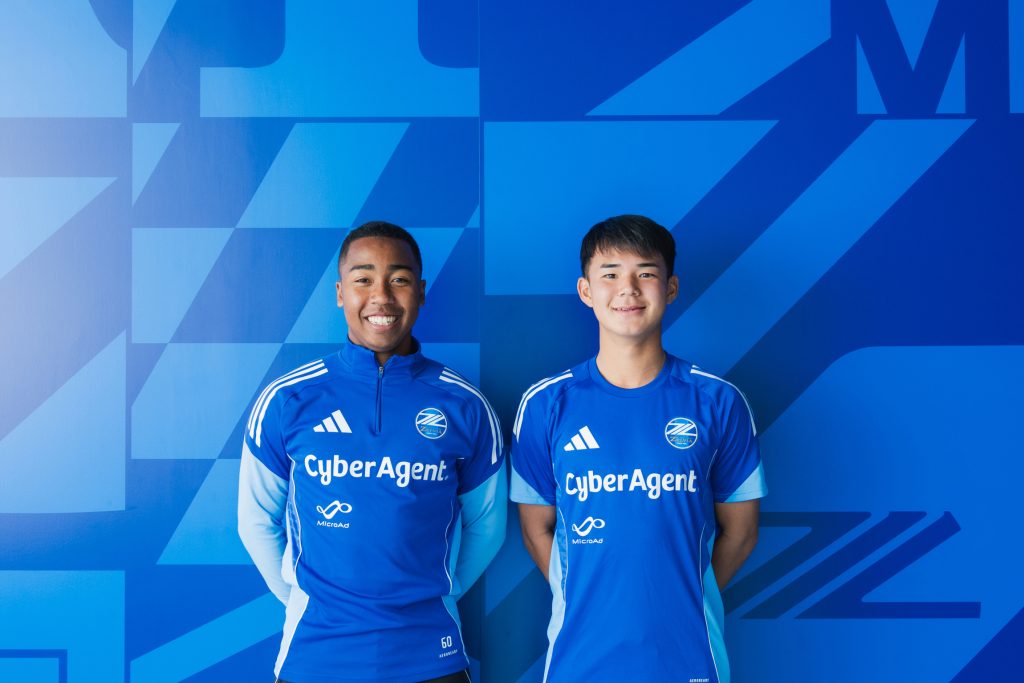 真也加チュイ大夢選手と徳村楓大選手の写真