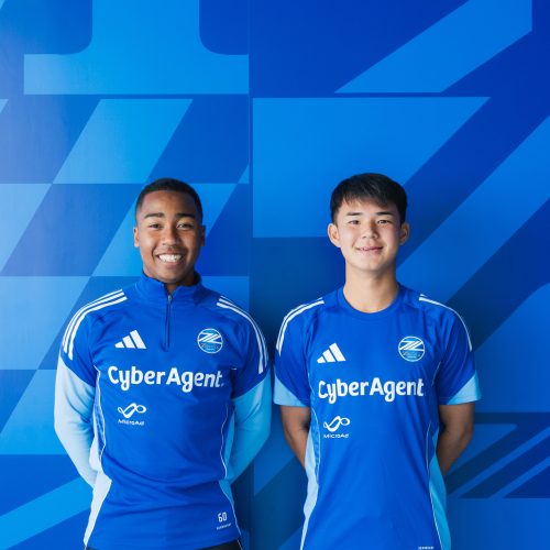 真也加チュイ大夢選手と徳村楓大選手の写真