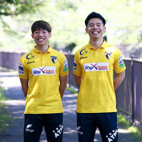 ASVペスカドーラ町田の甲斐稜人選手と雲切啓太選手の写真