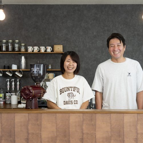 ONSO COFFEEの園曽さんご夫妻の写真
